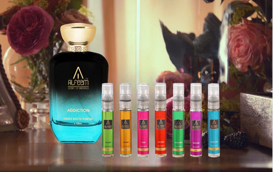 Body Spray Alfeem Eau De Parfum Unisex Perfume For Men And Women, Pack of 8, 1 x 100ml, 7 x 9 ml, Refreshing Fragrance scent | Use Everyday | Casual | Office | Gift Set | Long Lasting | 163 ml