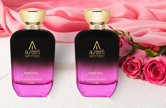 Body Spray ALFEEM Premium Enticing Perfume, Luxury Long Lasting Unisex Eau De Parfum For Men And Women (100 ml, 2)
