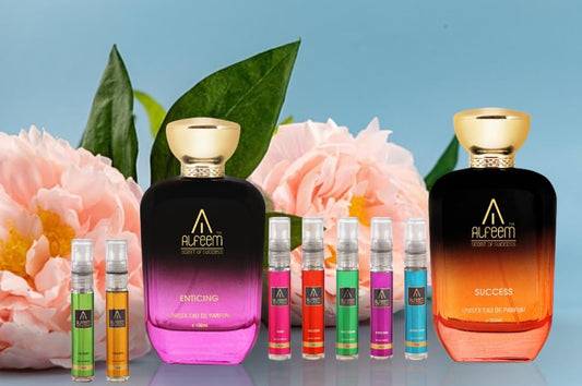 Body Spray Alfeem Eau De Parfum Unisex Perfume For Men And Women, Pack of 9, 100ml x 2, 9ml x 7, Refreshing Fragrance scent | Use Everyday | Casual | Office | Gift Set | Long Lasting | 263 ml