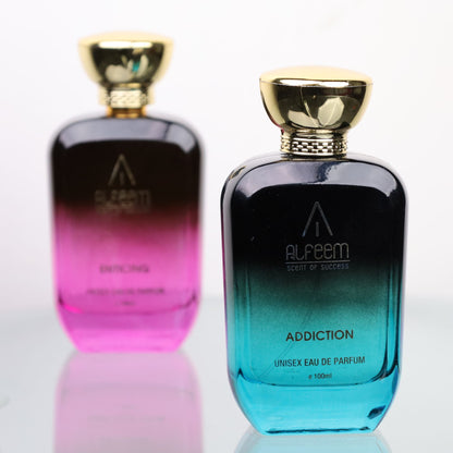 Body Spray Combo of Enticing and Addiction Alfeem Eau De Parfum - 100ML