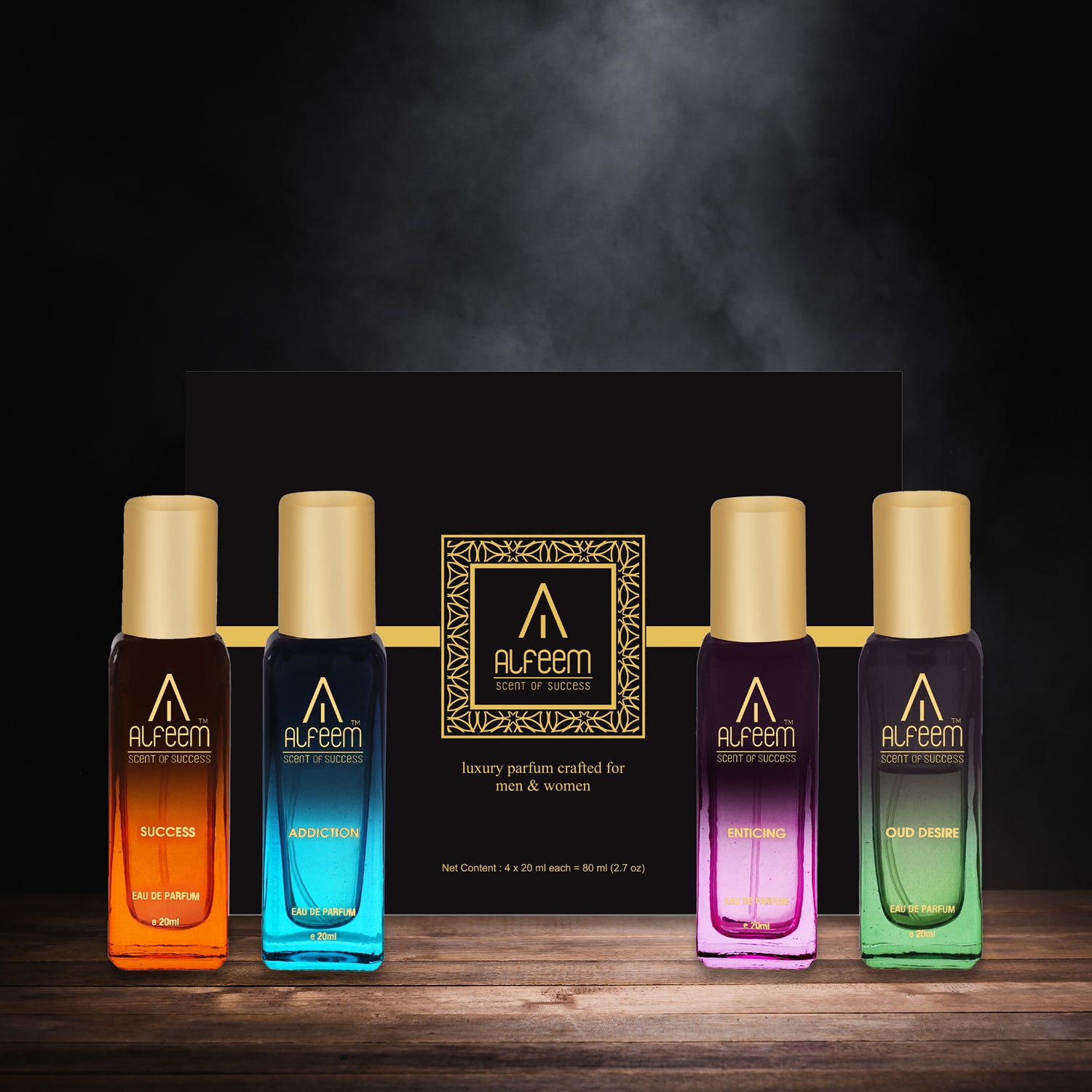 Body Spray Combo of 4 Alfeem Eua de Parfum - 20ML