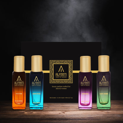 Body Spray Combo of 4 Alfeem Eua de Parfum - 20ML