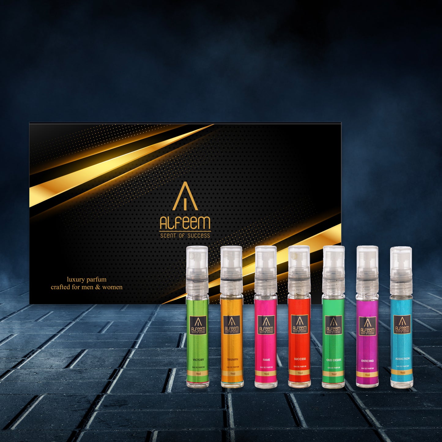 Body Spray Combo of 7 Alfeem Eua de Parfum - 9ML
